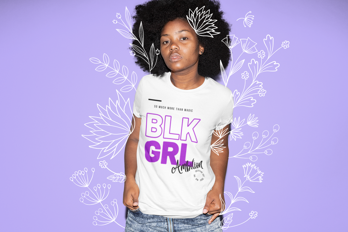 “BLK GRL Ambition” T-shirt