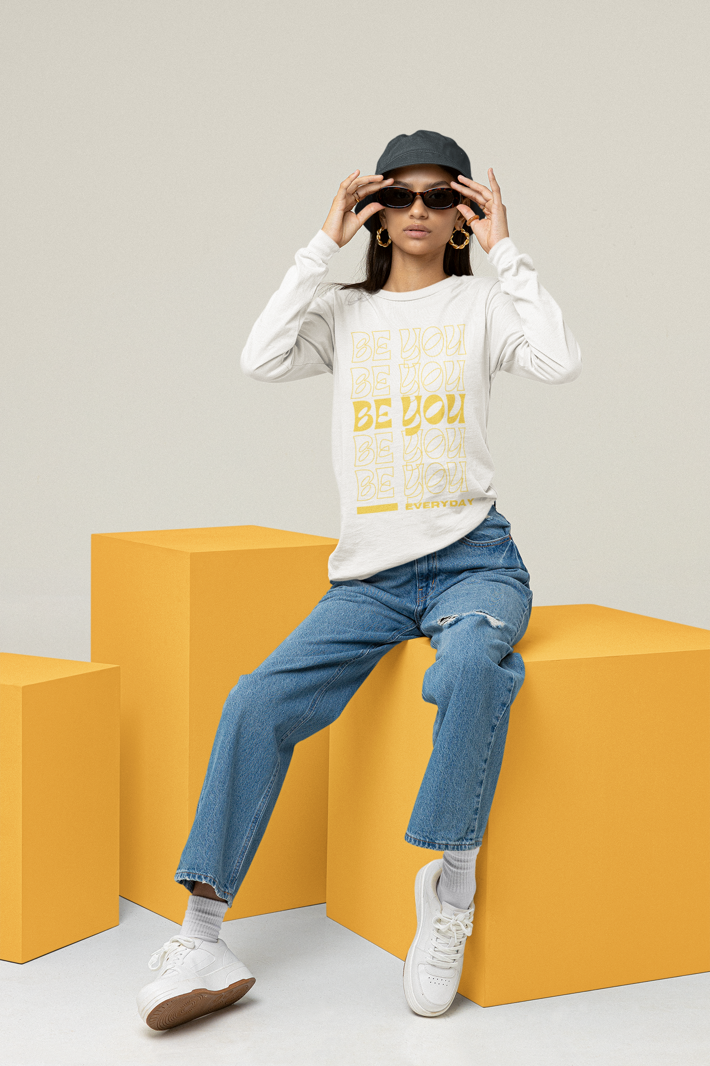 “Be You Everyday" Long Sleeve Shirt